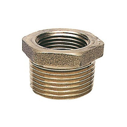 "brass nipple 2"" x 1"" 1/2 m/f"