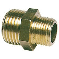 brass double nipple 1/2x3/4