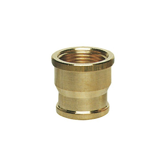 "sleeve brass fem/fem 1"" 1/2 x 2"""