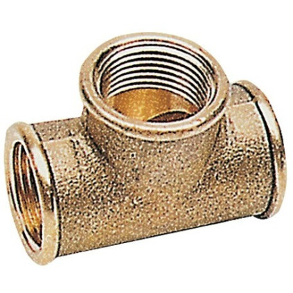 brass T joint 11/4