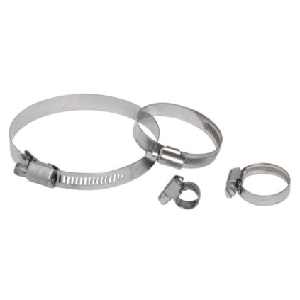 Hose clamp S.S. 12 x 16-25 mm (package 10pcs)