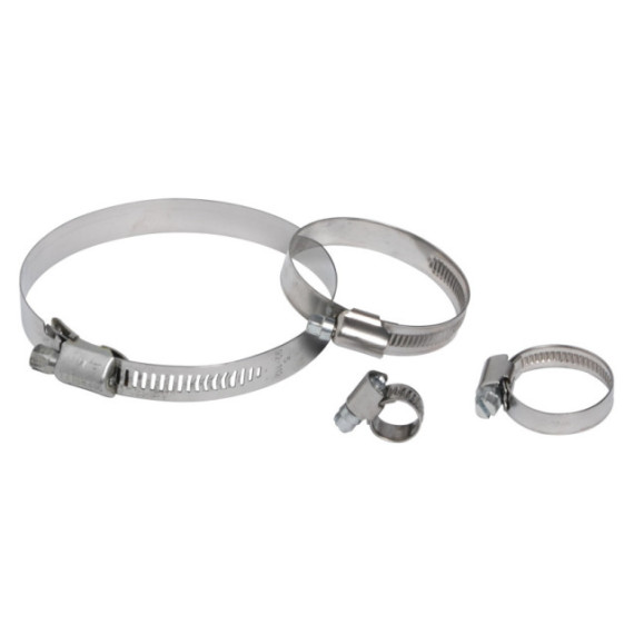 Hose clamp S.S. 12 x 110-130mm (package 10 pcs)