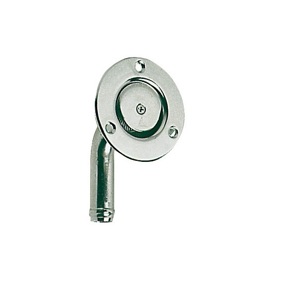 flush SS vent,hose adapt.50mm