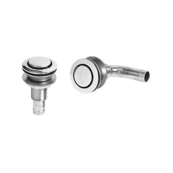 Straight SS vent,head 49mm