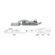 S.S toggle fastener 250 kg