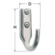 SS hook 25x41 mm
