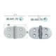 SS hinge 68x39 mm