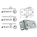 S.S hinge 55x37 mm