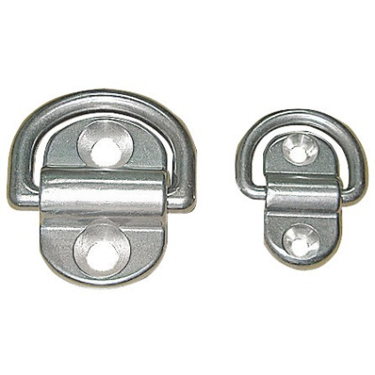 Osculati SS swiveling half ring 28x54 mm