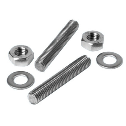 Osculati SS stud kit for cleats 8x60mm