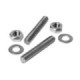 Osculati SS stud kit for cleats 8x80 mm