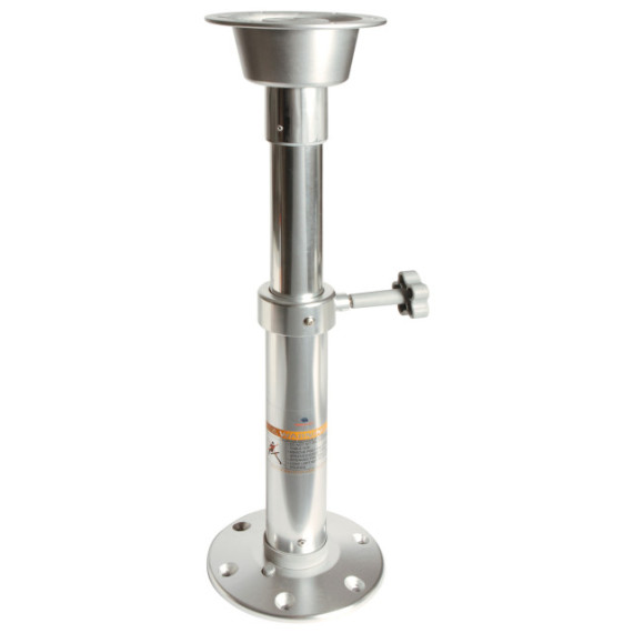 Osculati table pedestal 50-70cm aluminium