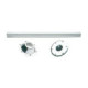Osculati table leg 70 cm aluminium
