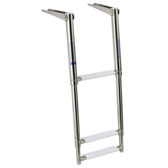 Osculati Telescopic standard ladder AISI316 3 steps