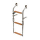S.S/wood ladder 3 steps