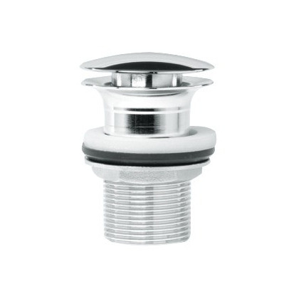drain outlet, chromed brass