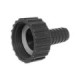Swivelling hose adaptor 90° 30 mm