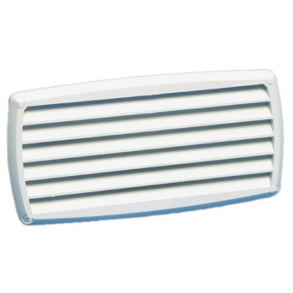 white ABS vent 201x101 mm
