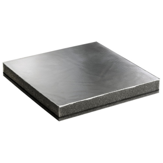Sound-deadening fiberglass panel 100x150mm 28mm