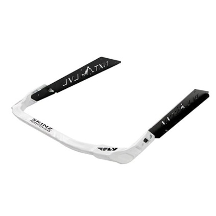 Skinz Next Level Rear Bumper Black/White 2016- Polaris Axys