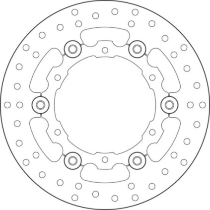 Brembo Serie Oro brakedisc floating