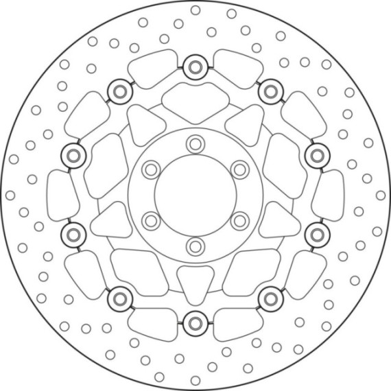 Brembo Serie Oro brakedisc floating