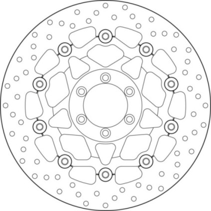 Brembo Serie Oro brakedisc floating