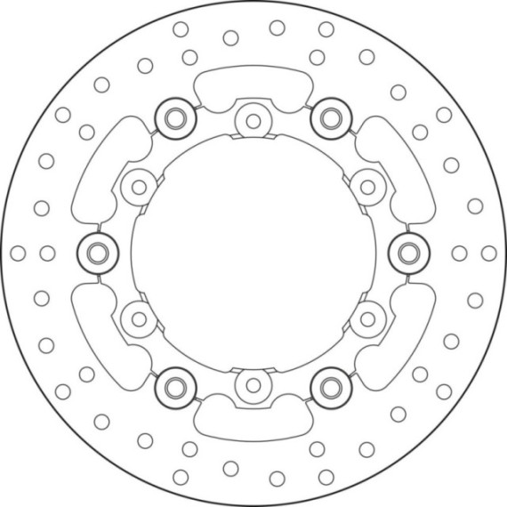 Brembo Serie Oro brakedisc floating
