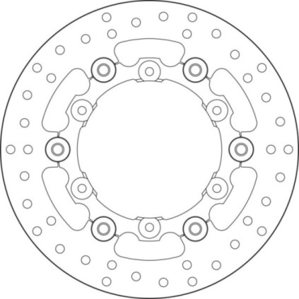 Brembo Serie Oro brakedisc floating