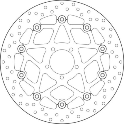 Brembo Serie Oro brakedisc floating