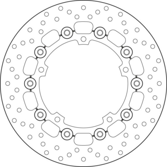 Brembo Serie Oro brakedisc floating