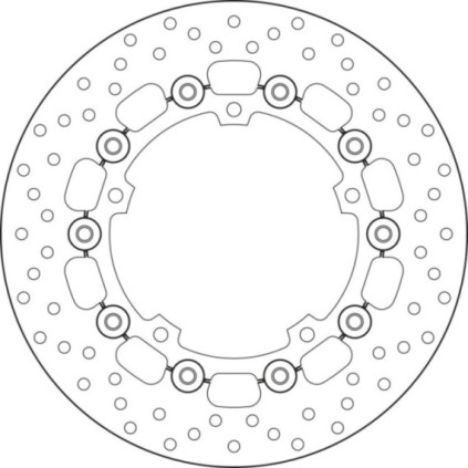 Brembo Serie Oro brakedisc floating