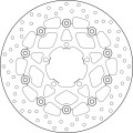  Brembo Serie Oro brakedisc floating