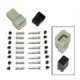 Electrosport 6-pin SQUARE Sealed Connector Set - CLEAR