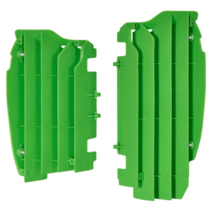 Polisport radiator louvers KX450F 12-15 grön (28)