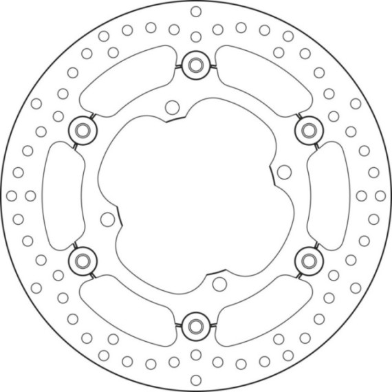Brembo Serie Oro brakedisc floating