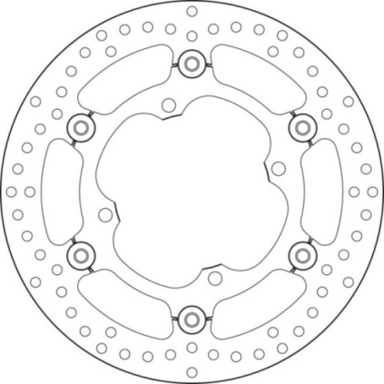 Brembo Serie Oro brakedisc floating