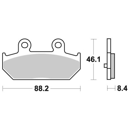 Sbs Brakepads Maxi Sinter