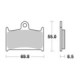 Sbs Brakepads Ceramic