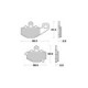 Sbs Brakepads Sintered rear