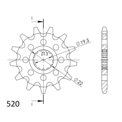 Supersprox / JT Front sprocket 1439.14