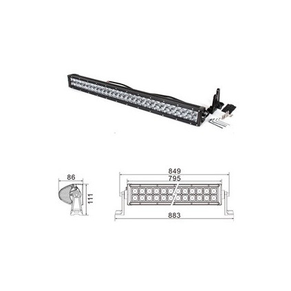 Kinwons Led Bar 10-32V 180W