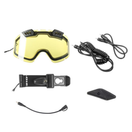 CKX Heated upgrade kit to Goggle 210° Airflow yellow