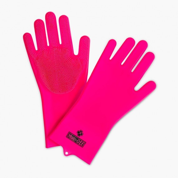 Muc-Off Deep Scrubber Gloves PINK S