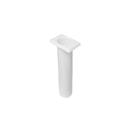 OS ROD HOLDER - RECTANGLE - 90 DEG. - WHITE