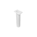 OS ROD HOLDER - RECTANGLE - 90 DEG. - WHITE