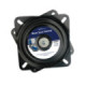 "OS SEAT SWIVEL 7"" (175mm) BLACK EDC COATED"
