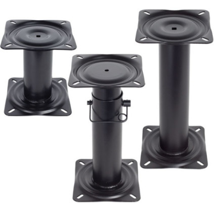 OS SEAT PEDESTAL 13'' (330mm) BLACK EDC COATED