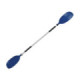 OS KAYAK PADDLE 1 PCE - ASYMMETRIC BLADES 2170mm BLUE
