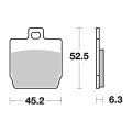 Sbs Brakepads HM Scooter